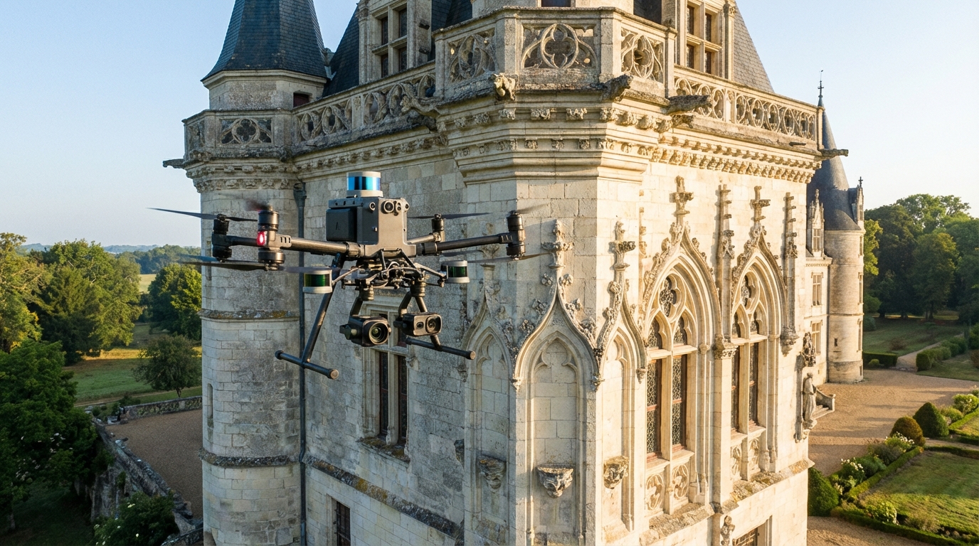 Jumeau numérique monument historique | Avenir de la restauration