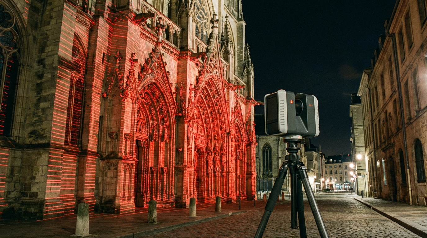 Scan Laser vs Photogrammétrie | Le Choix par Illuminis Group
