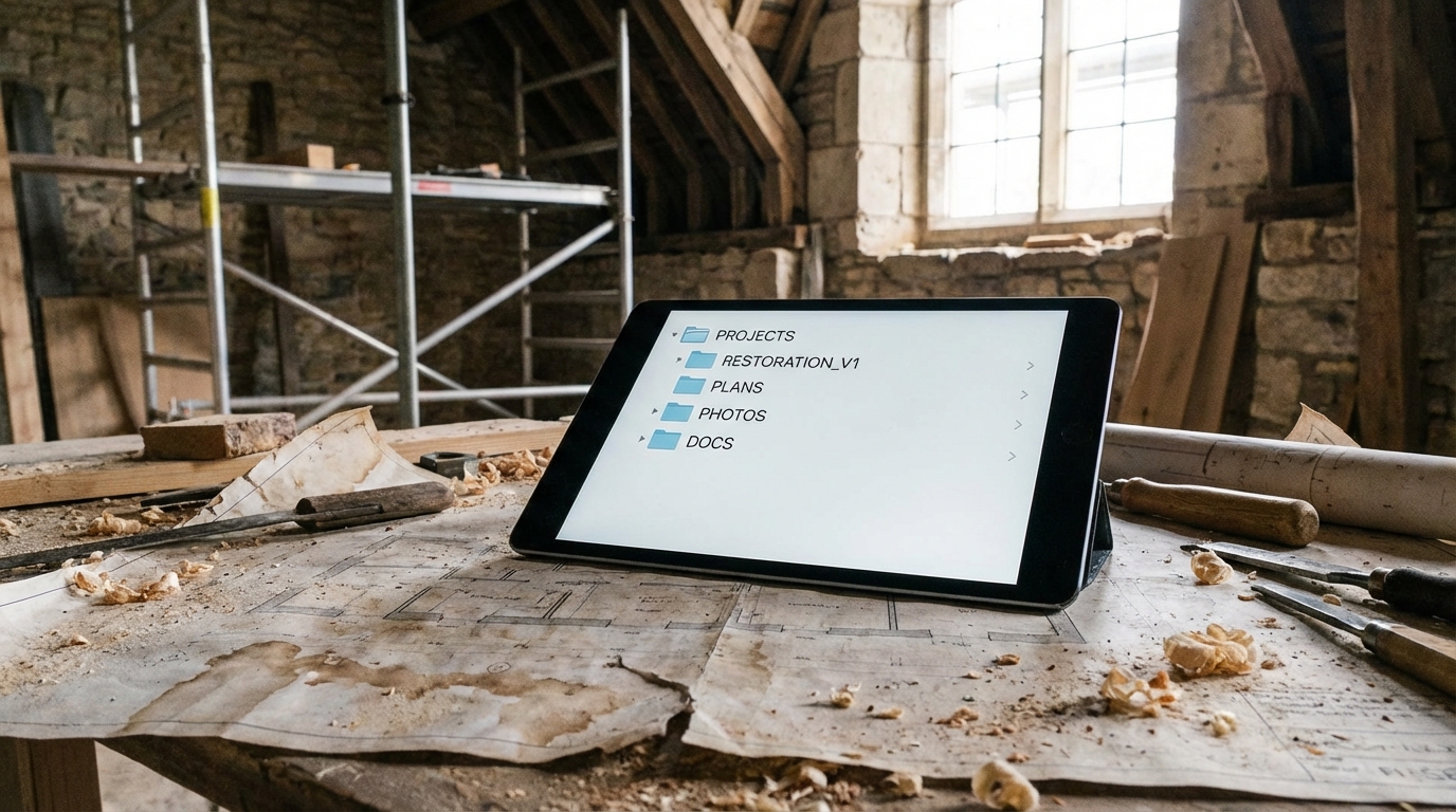 Guide de gestion documentaire chantier restauration | Illuminis